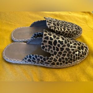 Leopard Slip ons